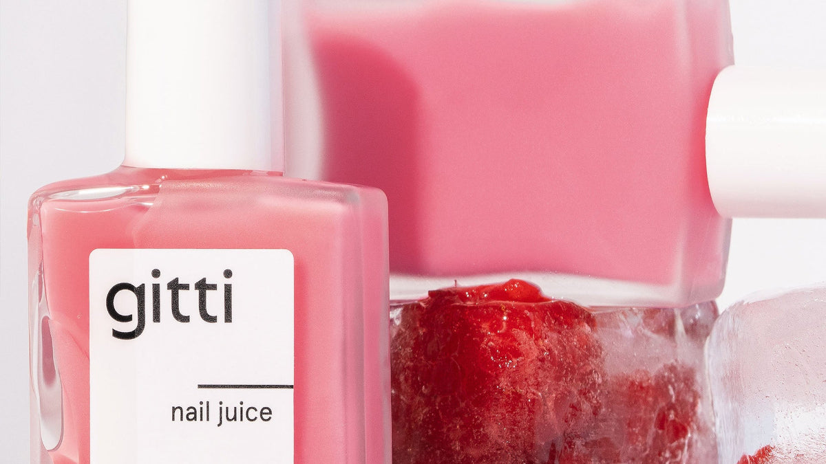 Nail Juice Pink Guava Close-up