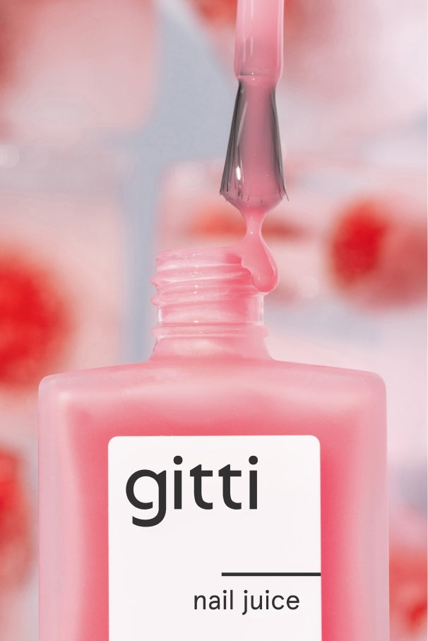 Nail Juice Flasche und Texture