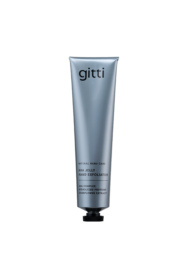 AHA Jelly Hand Exfoliator ist ein sanftes Handpeeling mit natürlichem AHA-Komplex, das effektive Handpflege und wichtige Inhaltsstoffe für eine glatte, revitalisierte Haut bietet.