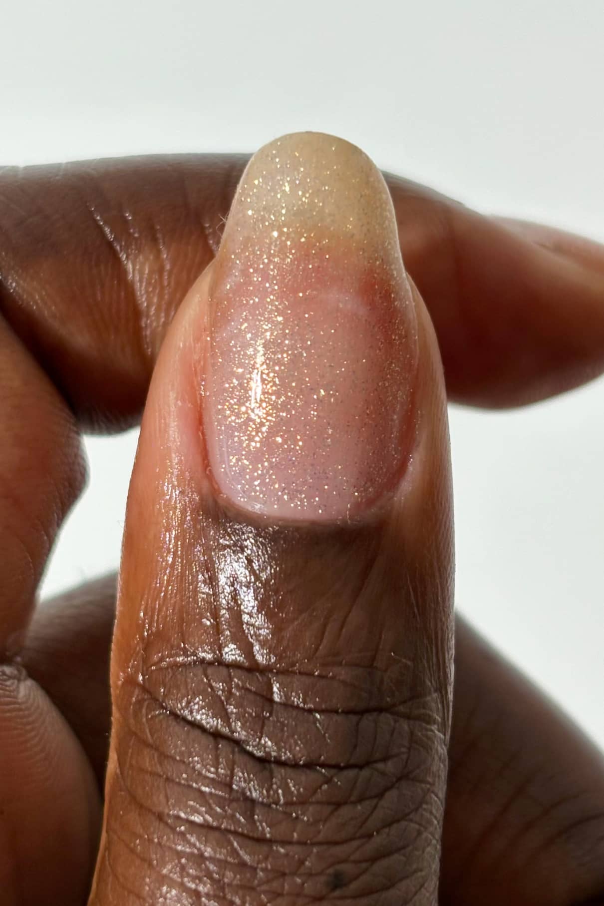 Golden Nail Sheen