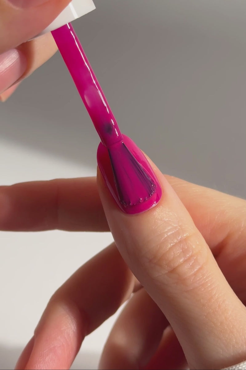 gitti no. 027, Fiery Fuchsia Anwendung