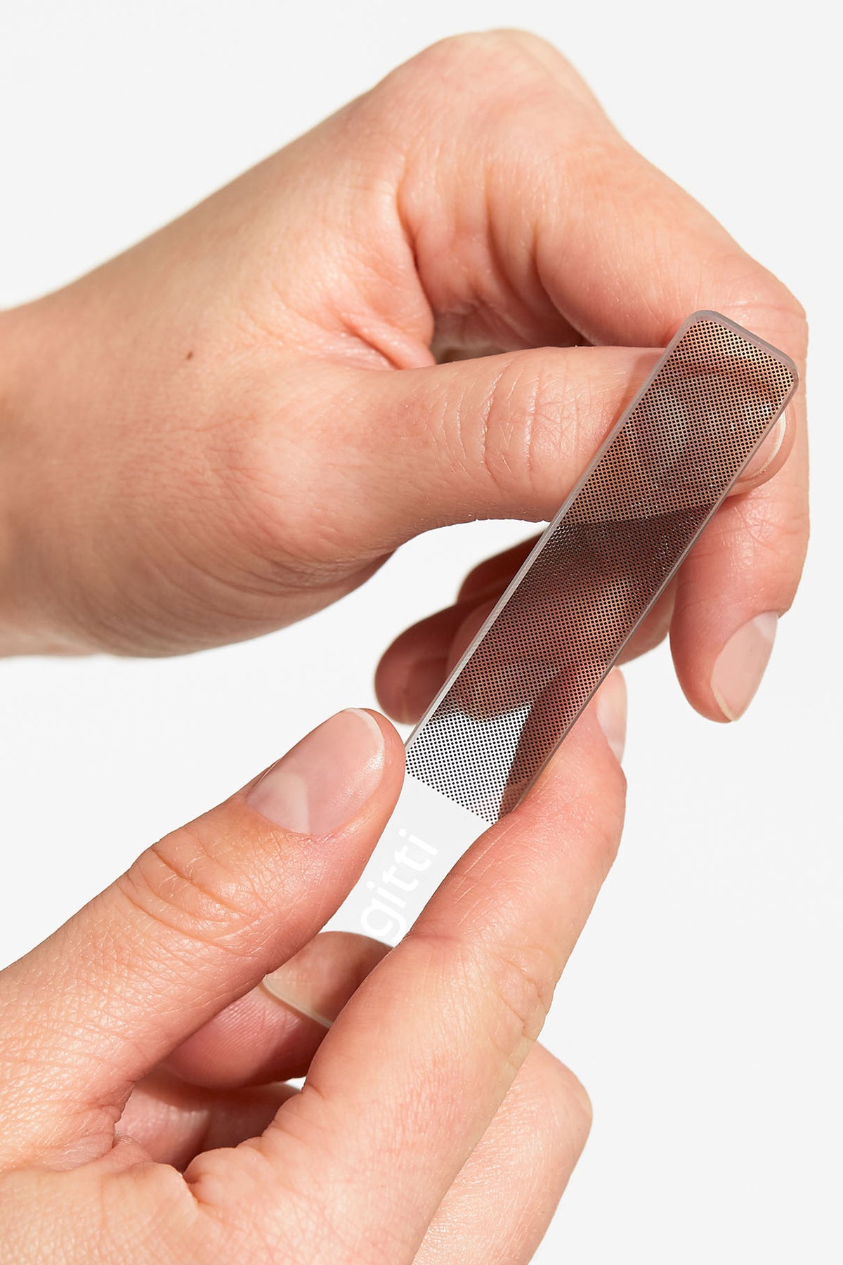 gitti Glass Nail Buffer, Anwendung
