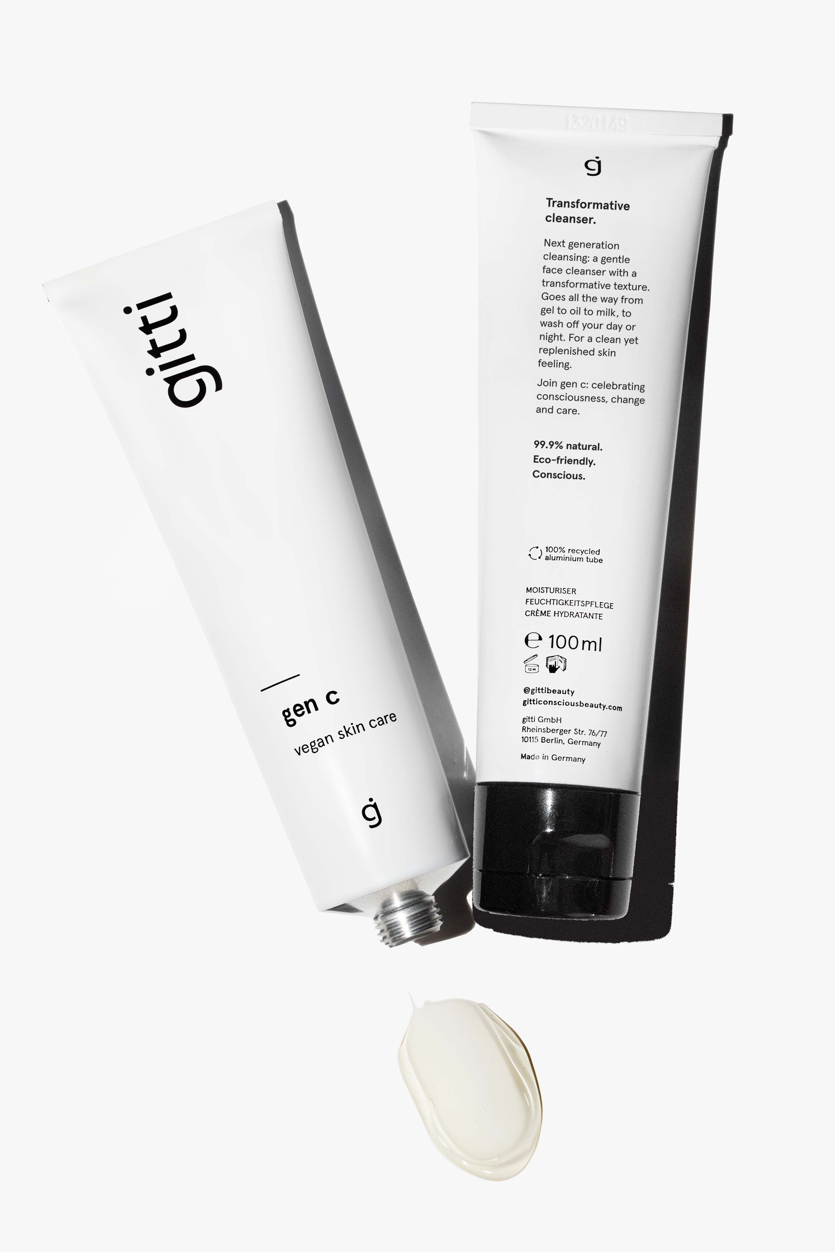 gitti Gen C Cleanser auf Ölbasis, 100ml Tube